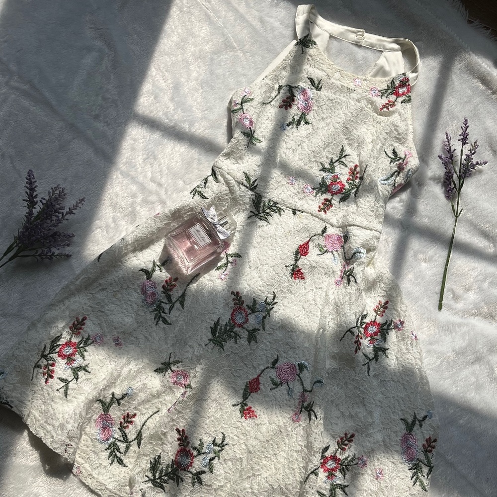 BLUSH by US angels floral dress